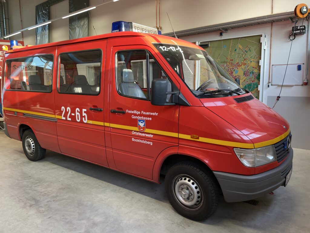 Der Mannschaftssportwagen, unser 17, ist mittlerweile in die Jahre gekommen und muss ersetzt werden.